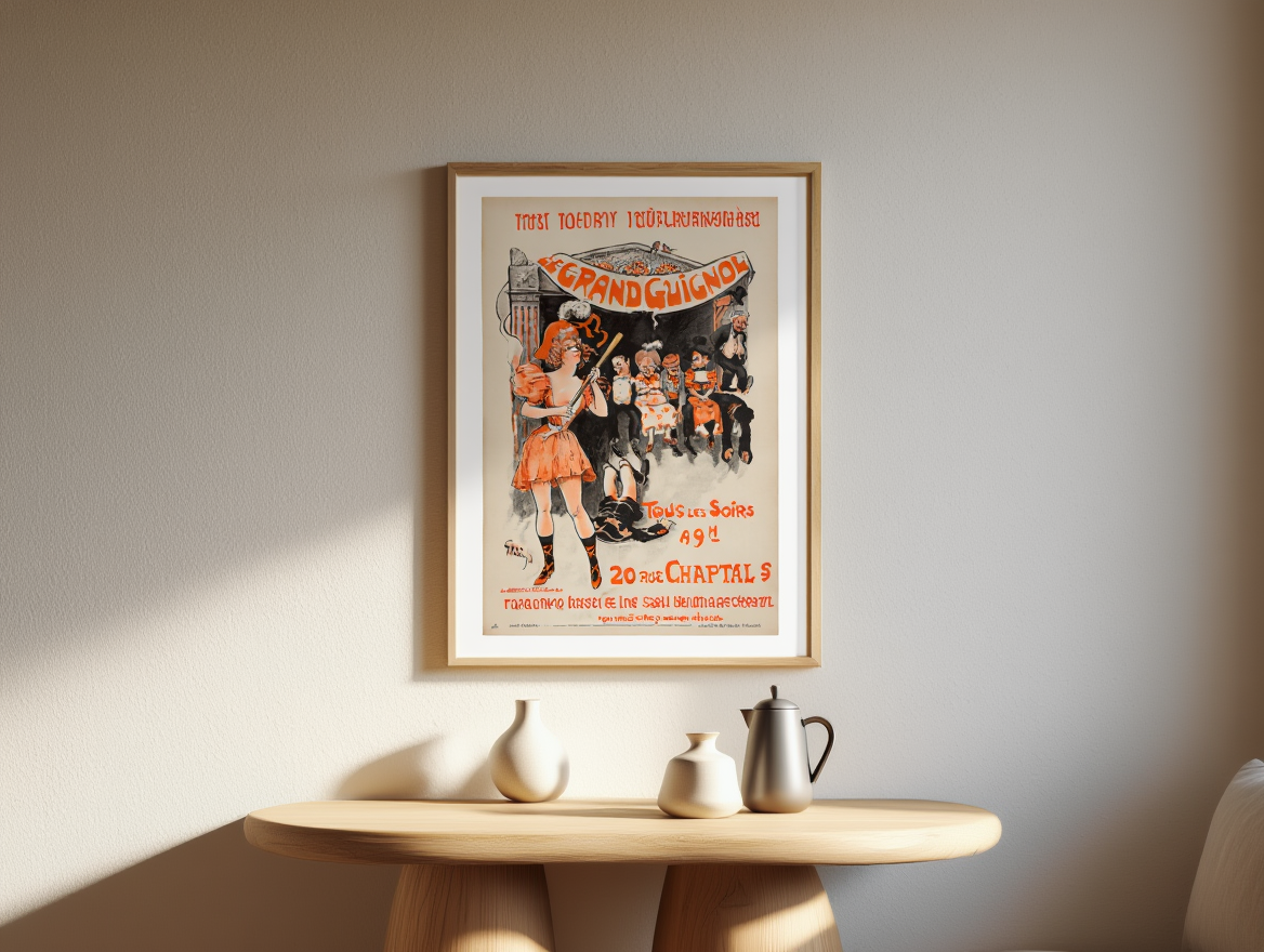 Le Grand Guignol (Tous Les Soirs) by Jules-Alexandre Grun (1880–1900) – Vintage Theatrical Poster Art Print