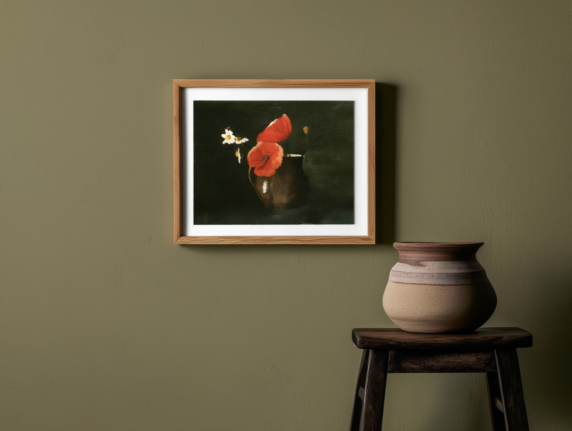 Odilon Redon - Flowers 'Poppies and Daisies'