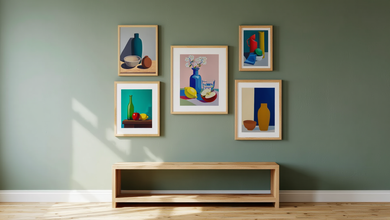 Lundstrøm Abstract Object Studies – 5 Prints Mix & Match