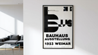 Bauhaus 1923 Exhibition Poster Bundle – Office Set of 3 - Hakyarts
