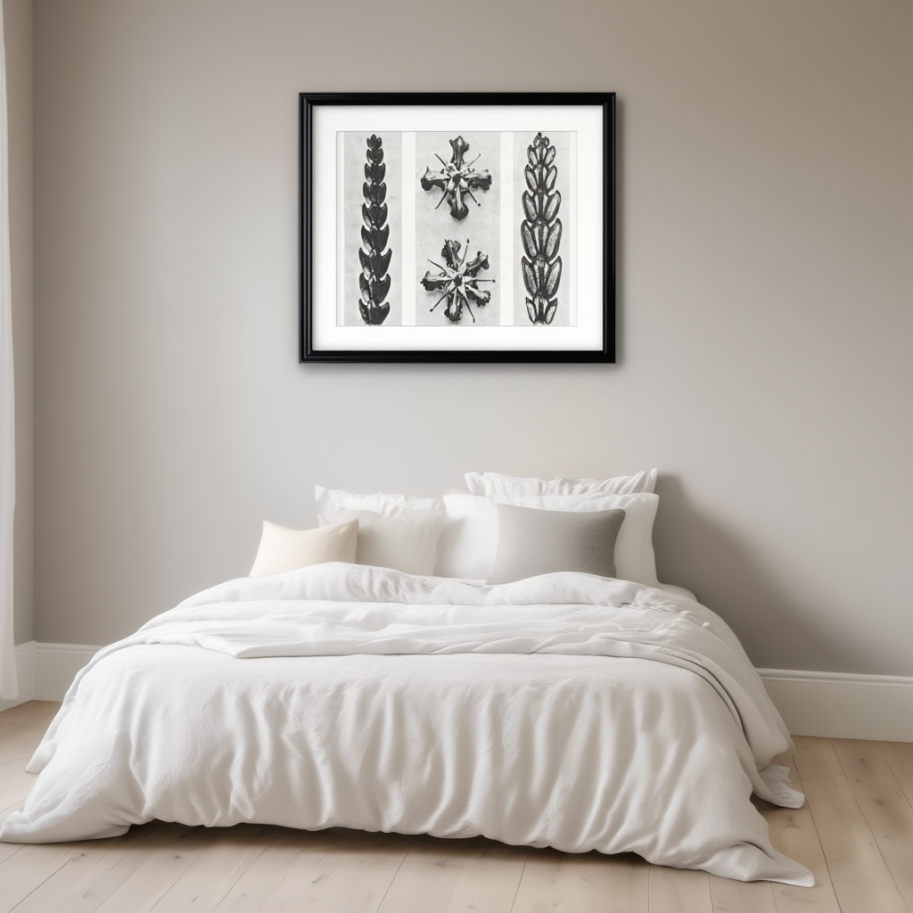 Thujopsis Dolobrata – Karl Blossfeldt, 1928 – Vintage Botanical Art Print