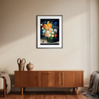 Still Life with Iris – Peter Binoit (1623) | Dutch Golden Age Floral Art Print