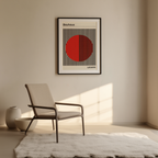 Rød Bauhaus – Geometrisk Abstraktion