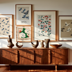 Kamisaka Sekka – Nature & Pattern | 4 Prints Mix & Match - Hakyarts
