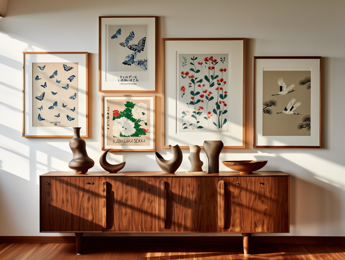 Kamisaka Sekka – Nature & Pattern | 4 Prints Mix & Match