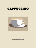 Coffee & Calm – Modern Lifestyle Illustration for Home