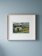 Maison en Provence – Paul Cézanne Poster | Post-Impressionist Landscape Art Print