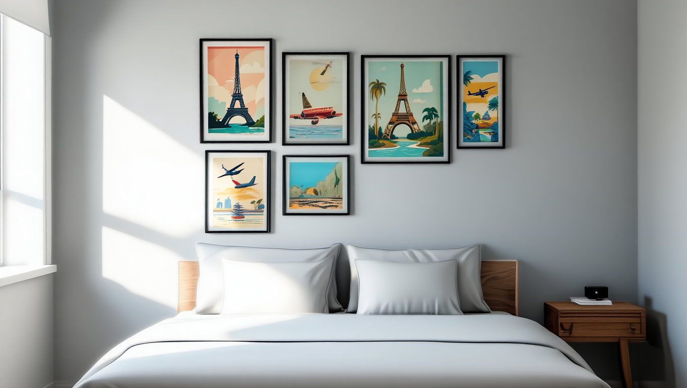 Epic Journeys – Vintage Travel Set of 6 Prints