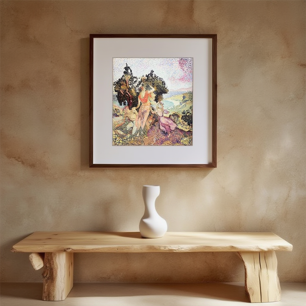 Henri-Edmond Cross - The Excursionists Poster