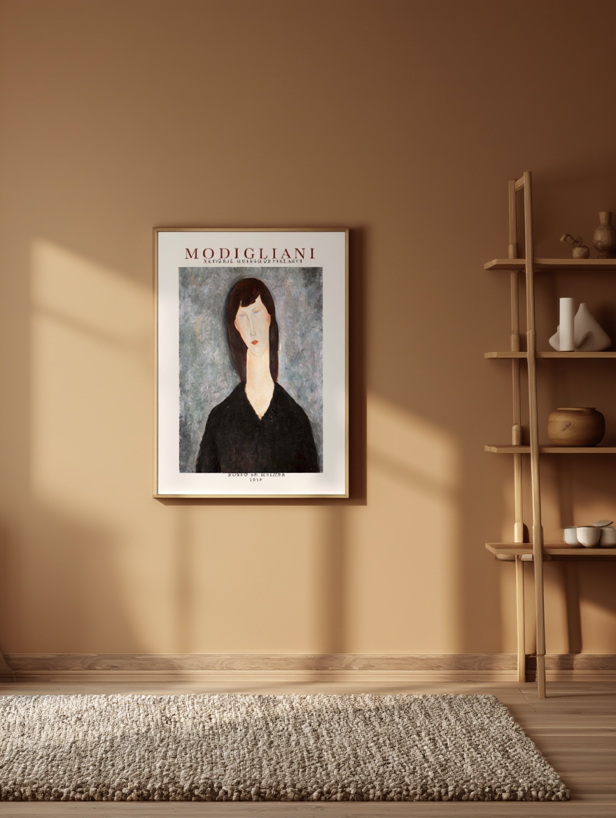 Amedeo Modigliani - Busto de Mulher Poster