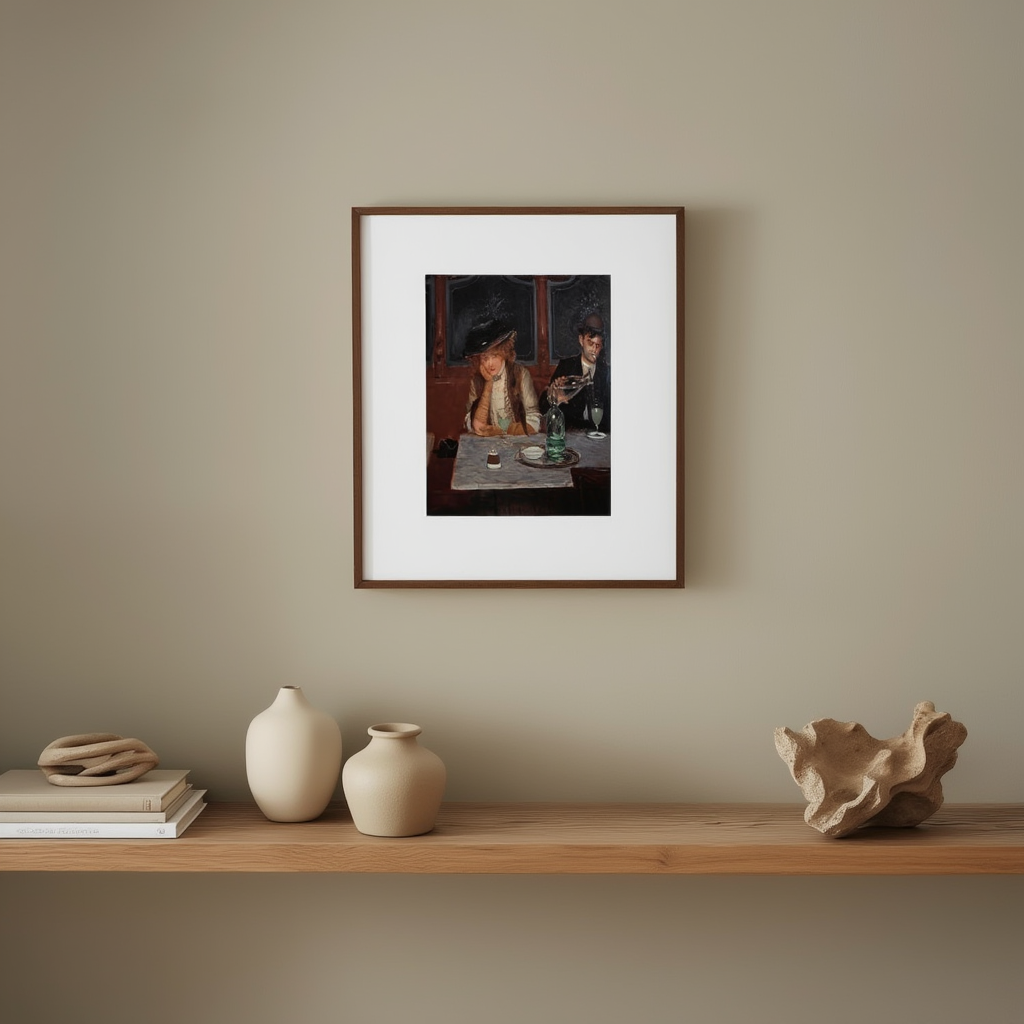 The Drinkers by Jean Béraud – Belle Époque Art Print