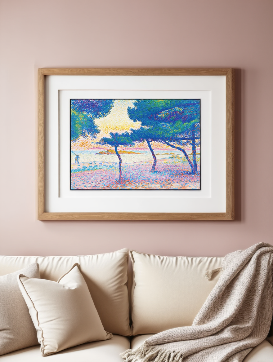 Henri-Edmond Cross - La Plage De Saint-Clair