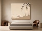 Canvas Print Desert Scenery | Minimalist Landscape Wall Art
