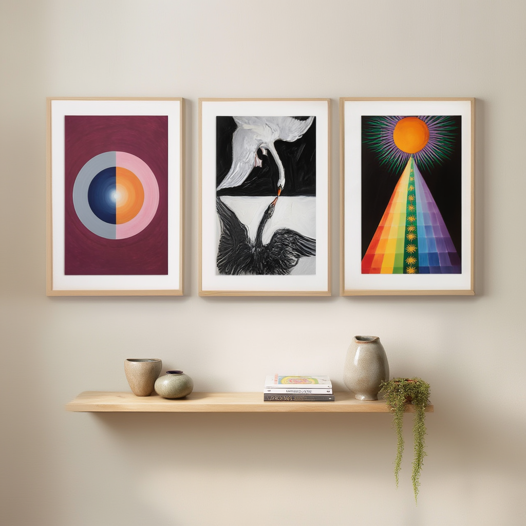 Hilma af Klint – Celestial Patterns Trio