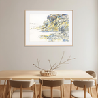 The Calanque at Saint-Tropez – Paul Signac Poster | Neo‑Impressionist Coastal Landscape Art Print