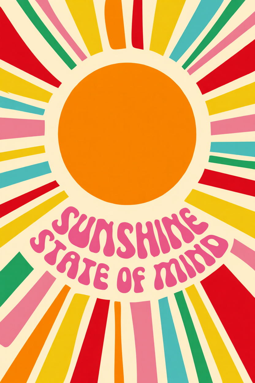 Retro Gallery Wall – Funny Colorful Dog Quotes Set