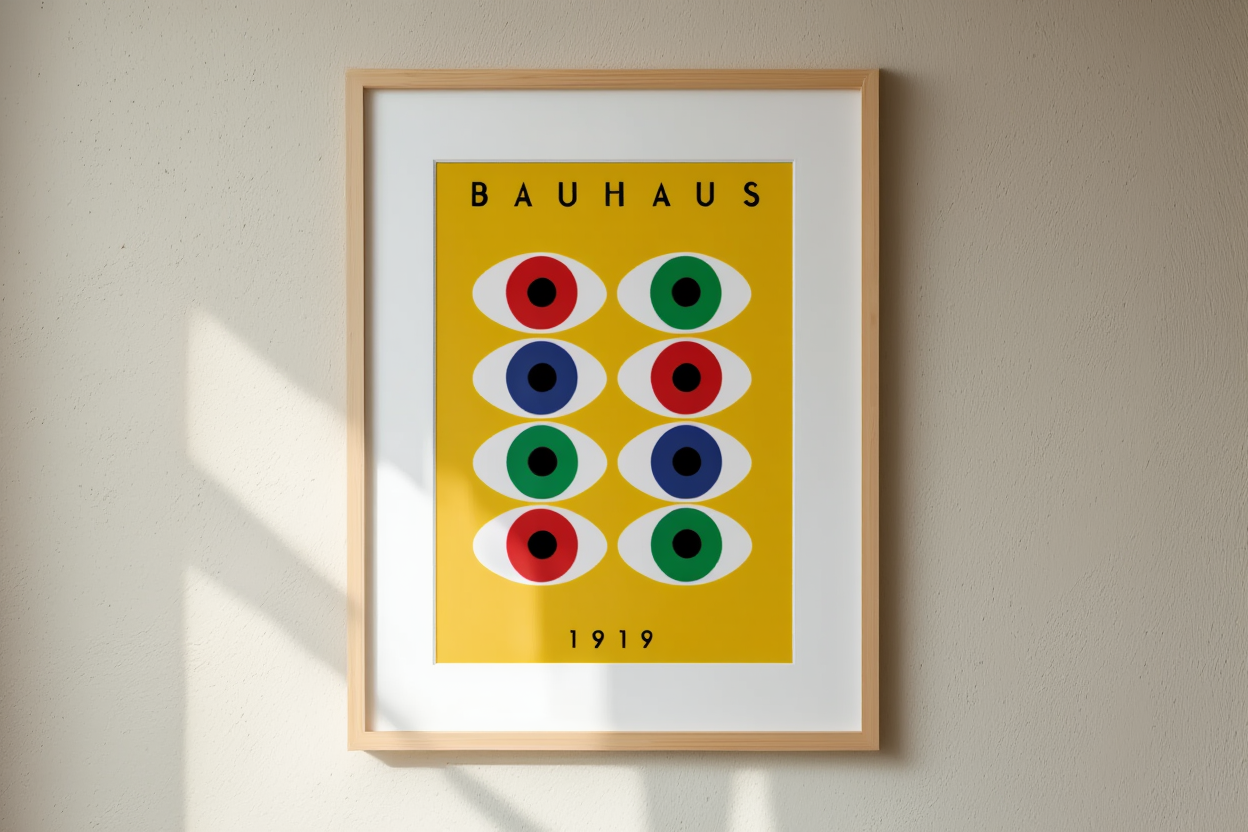 Bauhaus Vision – Abstract Eye Design