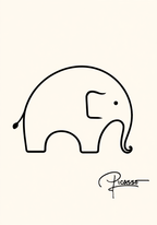 Picasso - Elephant II