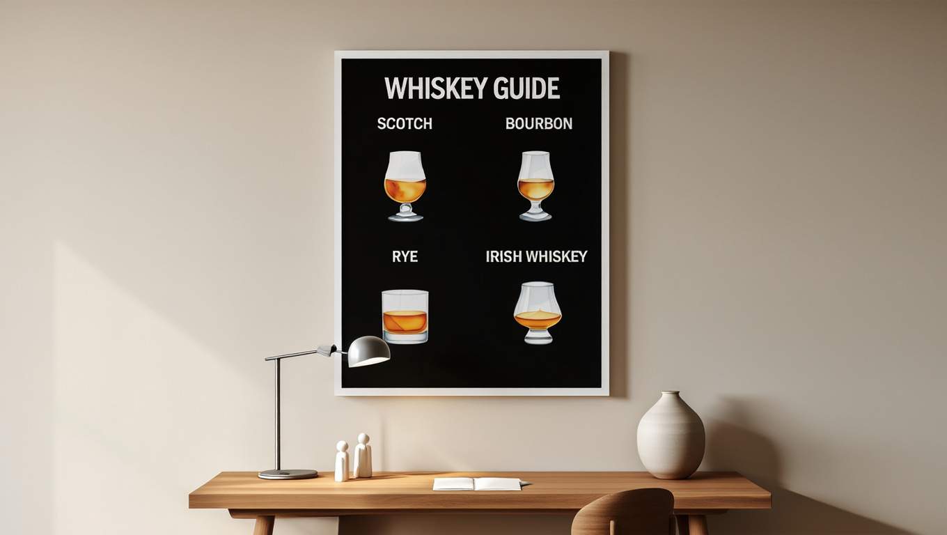 Whiskey Guide – Art Print