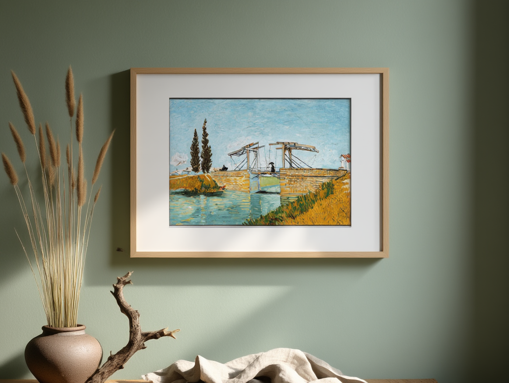 Vincent Van Gogh - Langlois Bridge at Arles