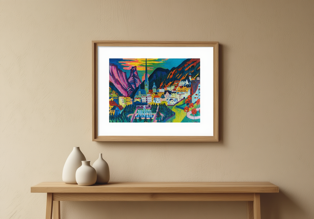 Ernst Ludwig Kirchner - Davos in Summer