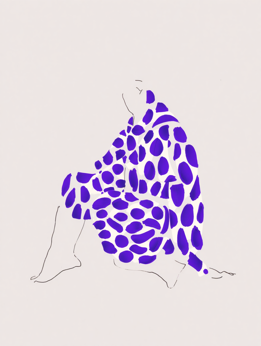 5 Flowing Geometric Abstract Prints – Organic Modern Wall Art for Living Room, Bedroom & Office Decor