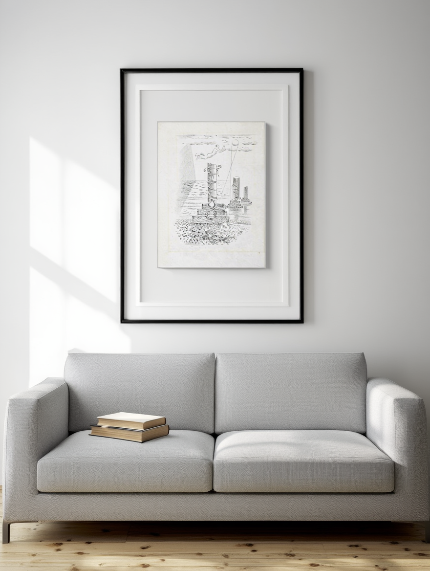 Sorrow – Paul Nash (1932) | Surrealist Landscape Art Print