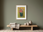 Contemplation by Odilon Redon – Surreal Figurative Art Print - Hakyarts