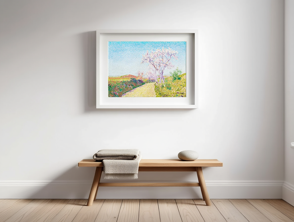 La Route Aux Amandiers Fleuris