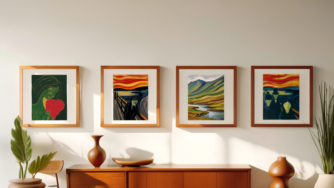 Edvard Munch – Expressionist Mix & Match | 4 Prints