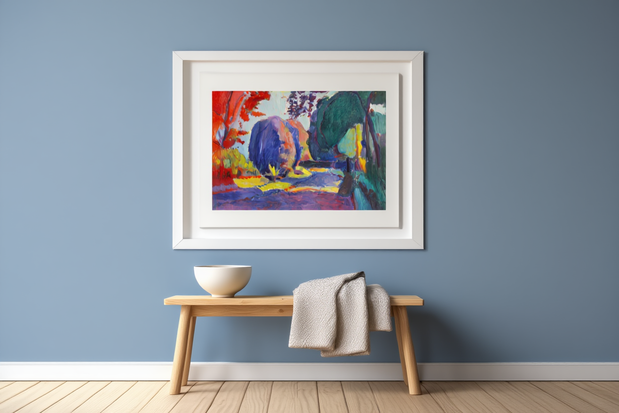 Henri Matisse – Luxembourg Gardens Poster | Vintage Modern Art Print for Home Decor