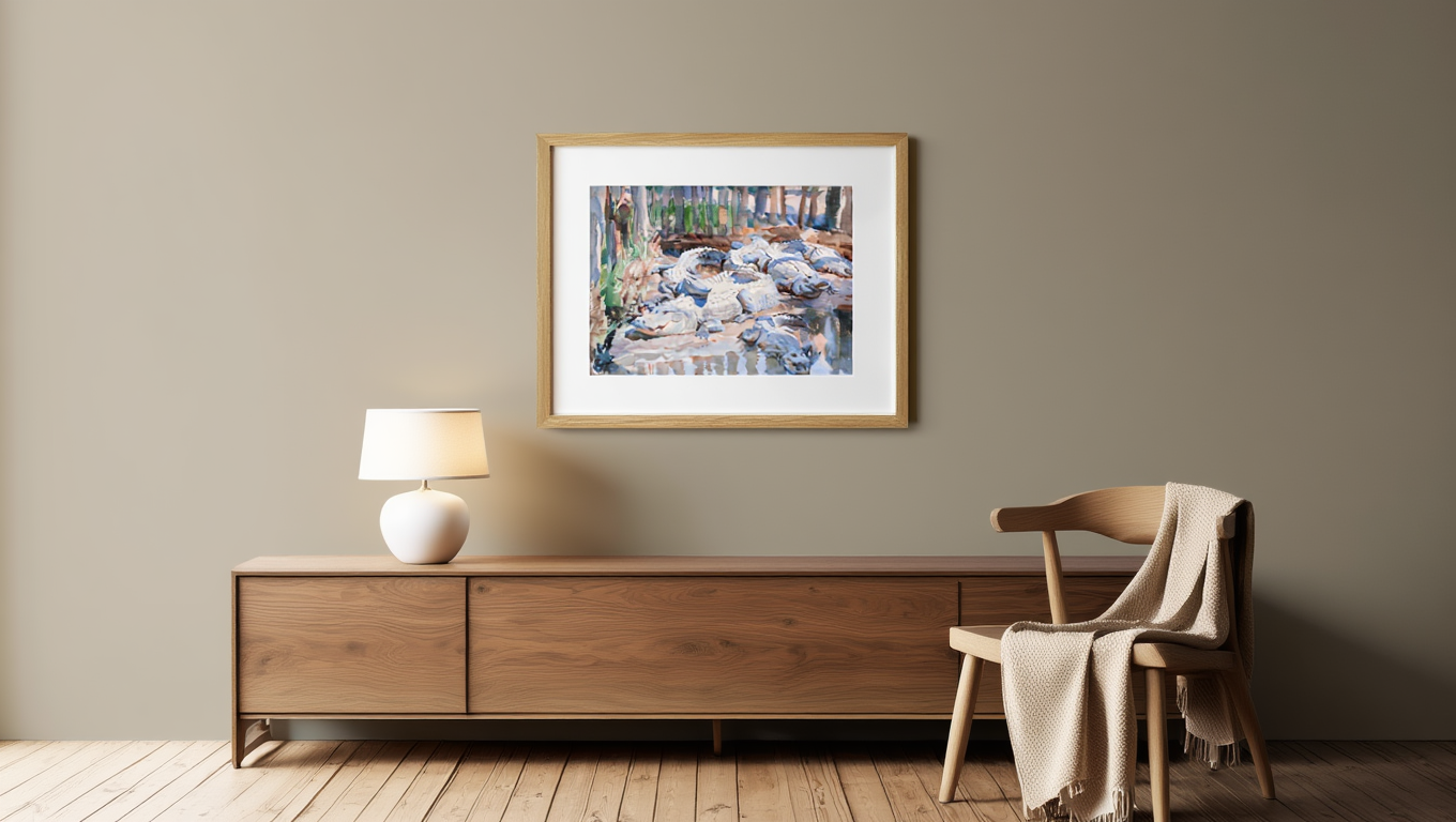 John Singer Sargent - Muddy Alligators