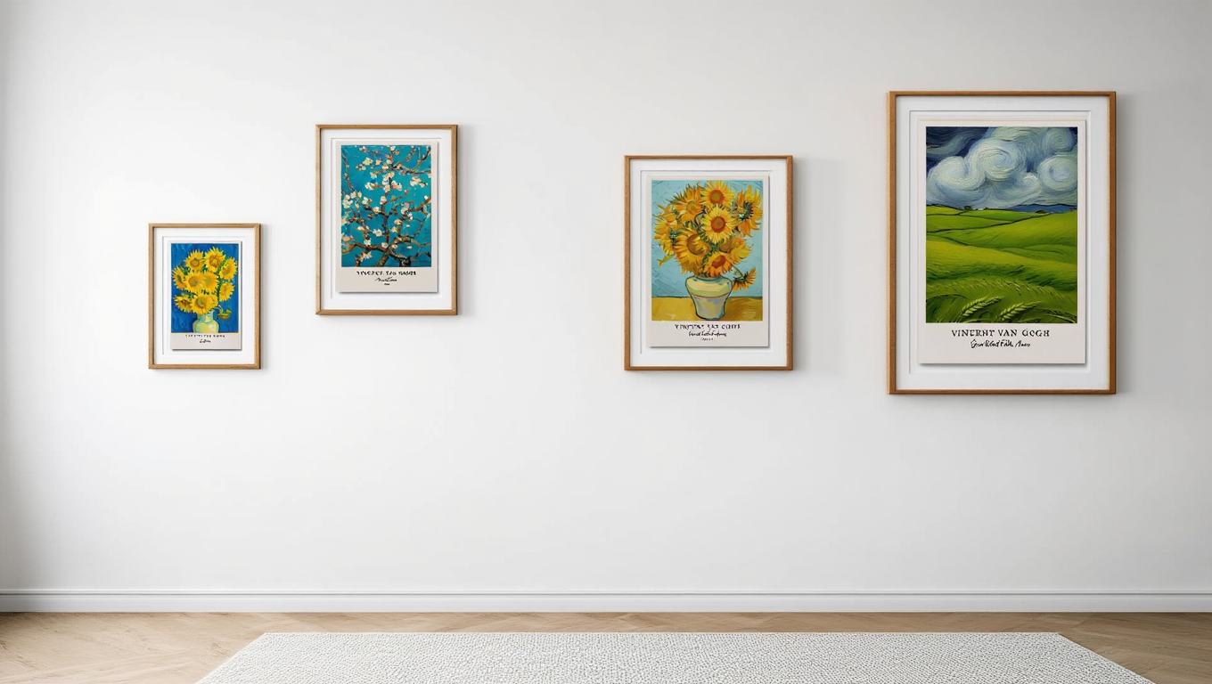 Vincent Van Gogh Art Collection – 4 Stunning Prints