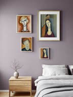 Modigliani Timeless Gaze – Mix & Match Fine Art Print - Hakyarts
