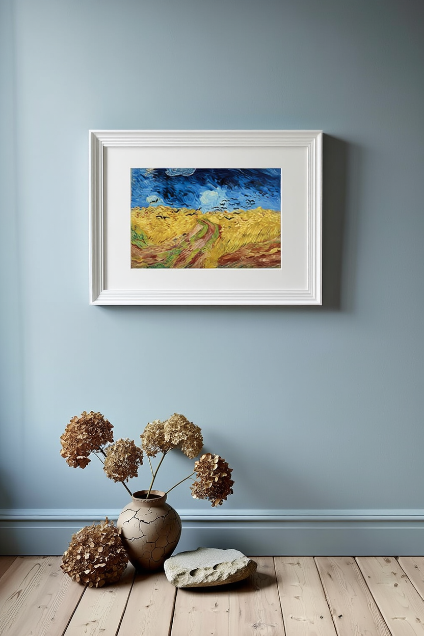 Vincent Van Gogh – Wheatfield with Crows – Iconic Post-Impressionist Art Print