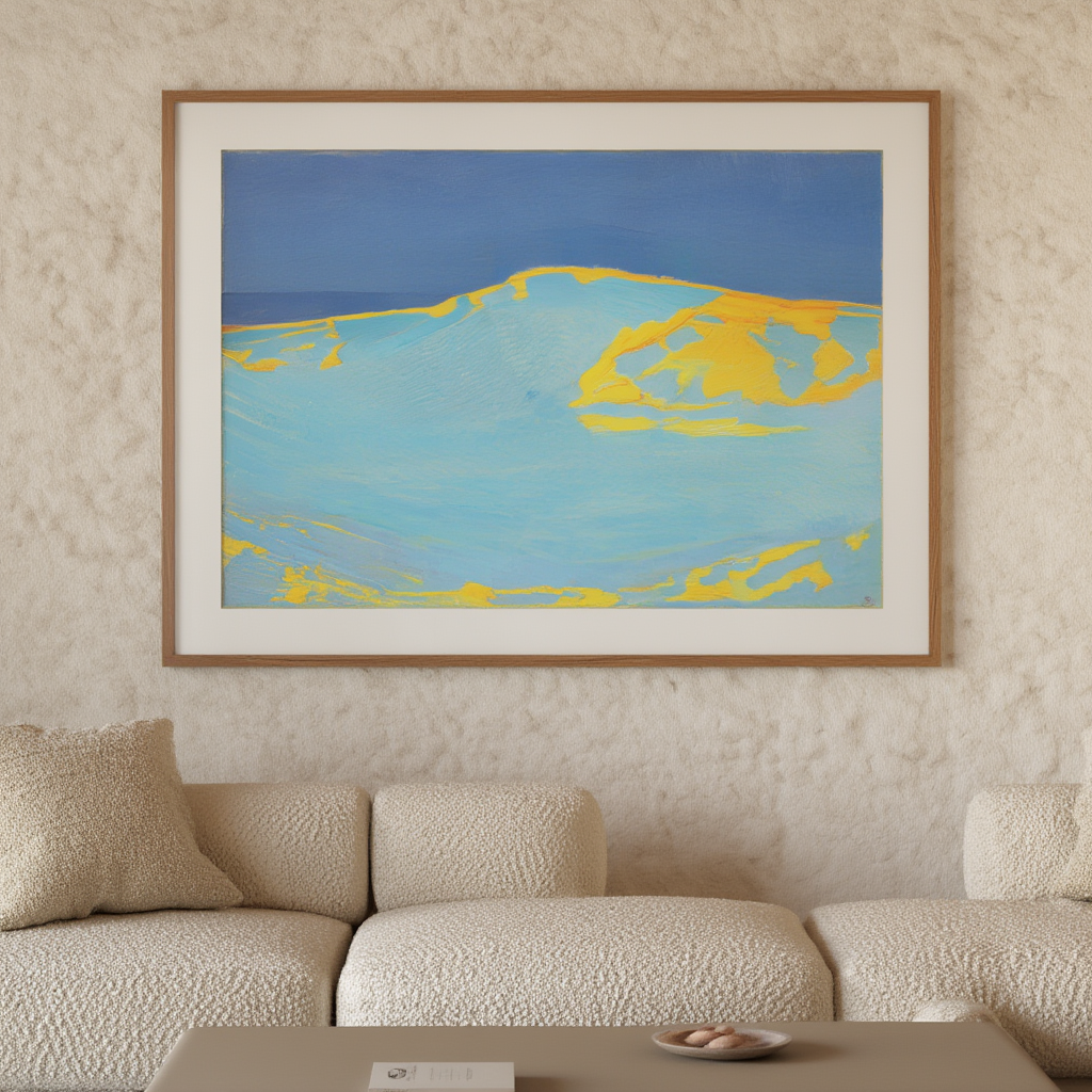 Piet Mondrian – Summer ‘Dune in Zeeland’ Print (1909) – Abstract Modern Art Poster