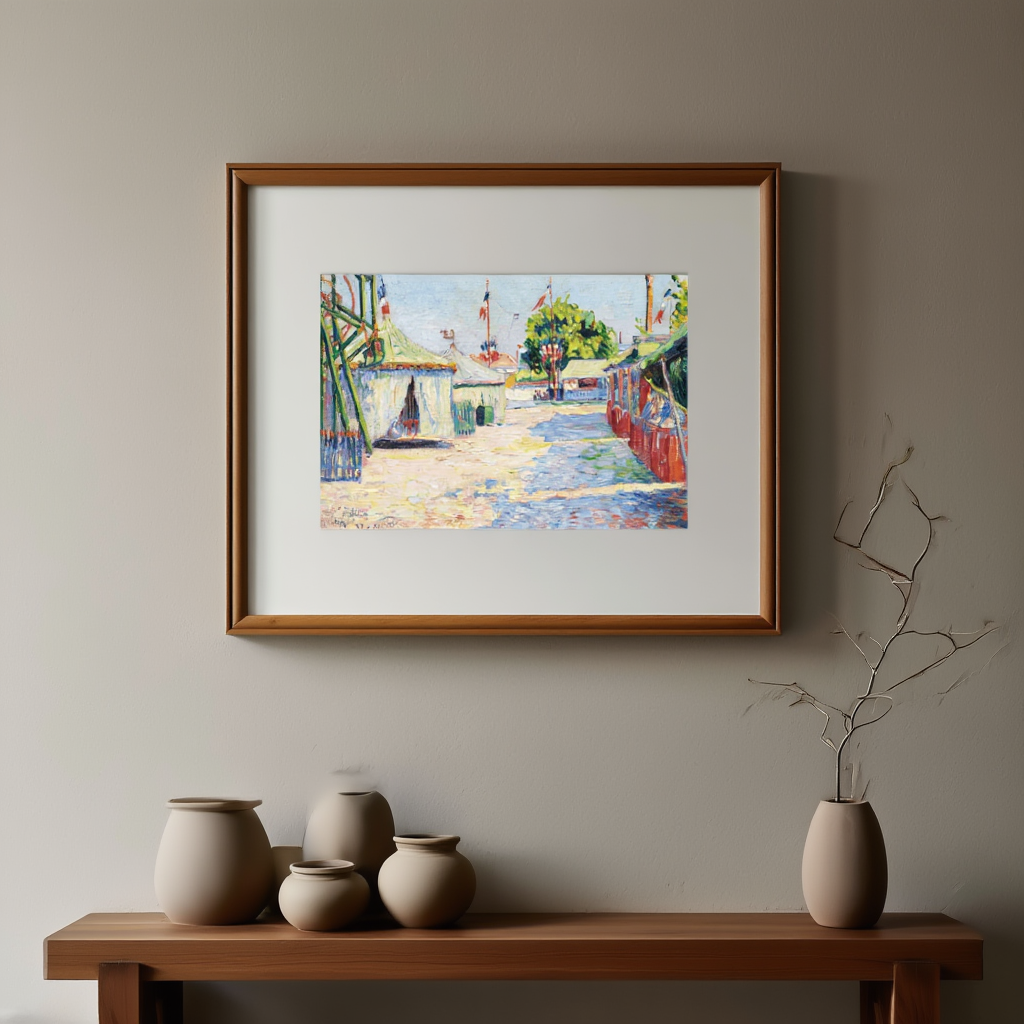 Paul Signac - La Fête d’Asnières