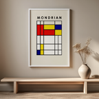 Mondrian – Geometric Abstract Art Print