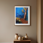 La mort de Bouddha (c. 1899) by Odilon Redon – Symbolist Spiritual Art Print