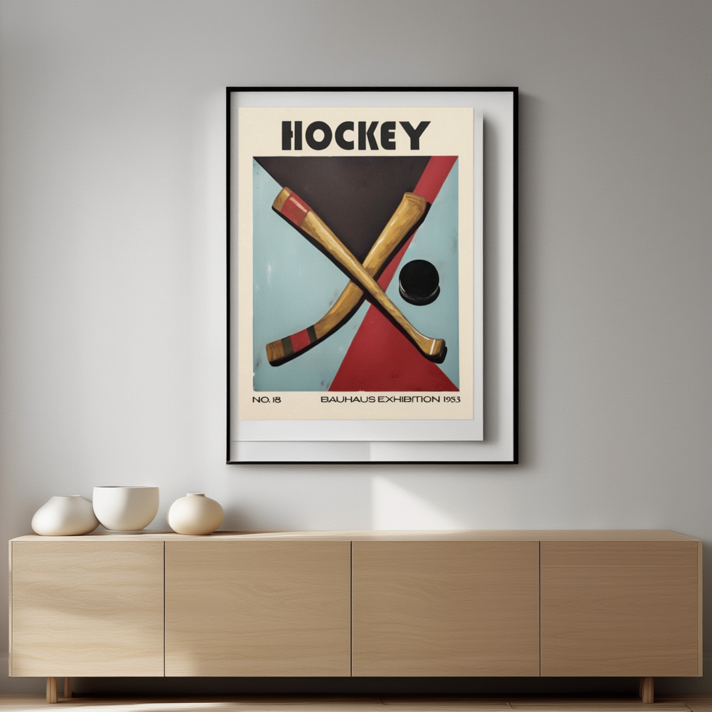 Hockey — Sports Wall Art Print