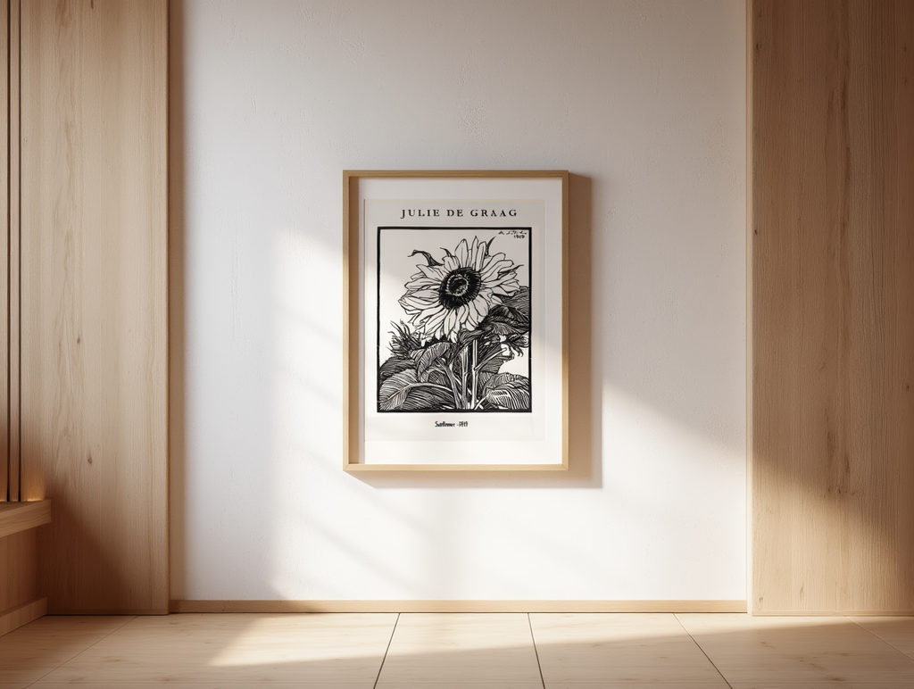 Julie de Graag - Sunflower Poster