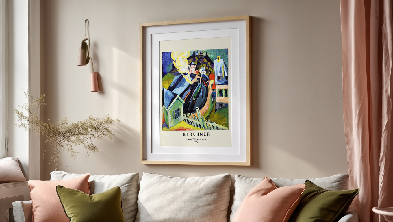 Ernst Ludwig Kirchner - Konigstein Anagoria Poster