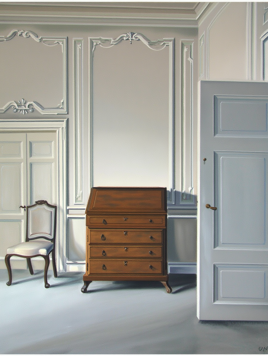 Hammershøi Scandinavian Calm – 3 Prints Mix & Match