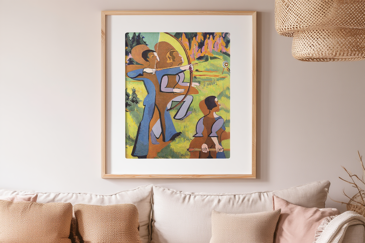 Ernst Ludwig Kirchner - Archers