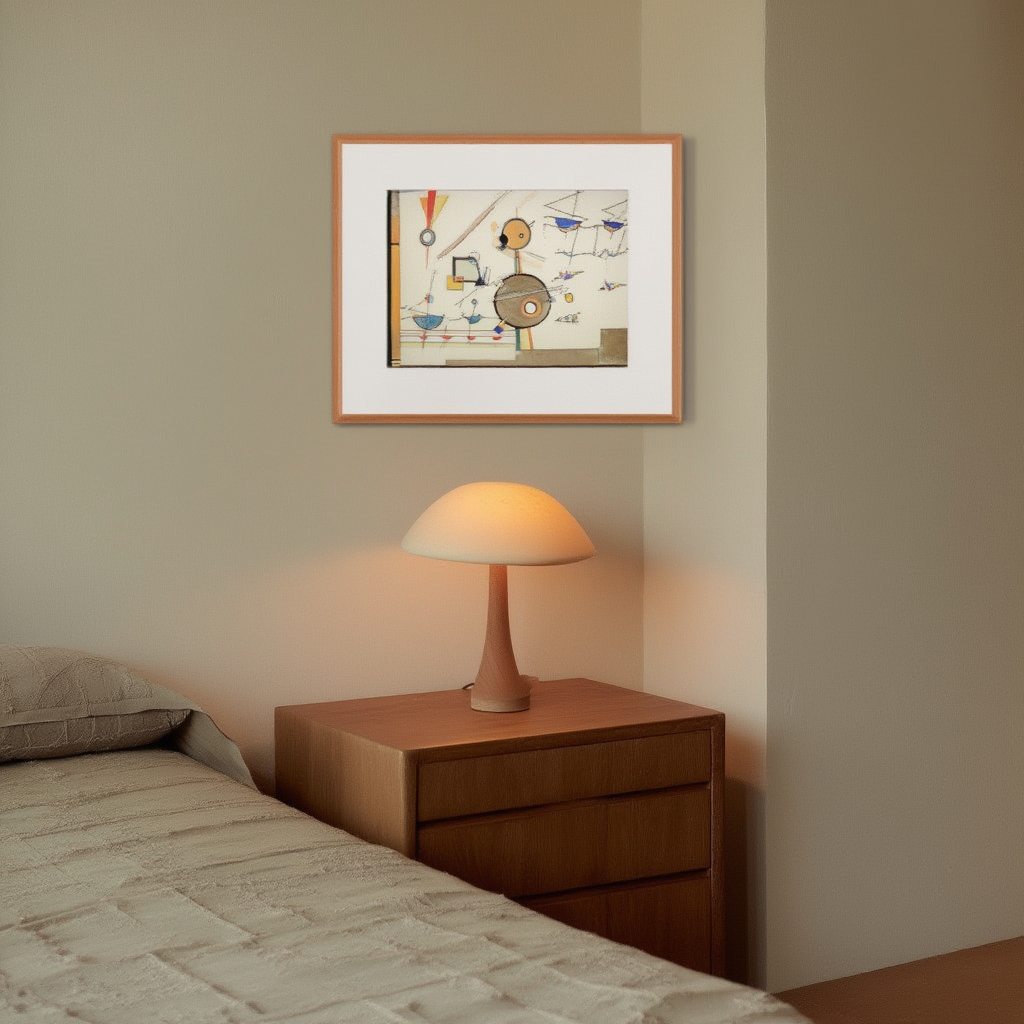 Floating by Wassily Kandinsky – Abstract Modern Art Print