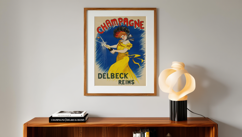 Leonetto Cappiello – Champagne Delbeck | Vintage French Poster Print