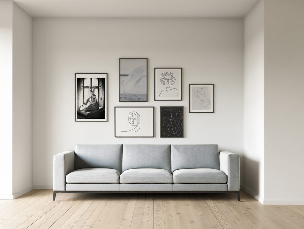 Monochrome Modern: 5 Minimalist Abstract Wall Art Prints