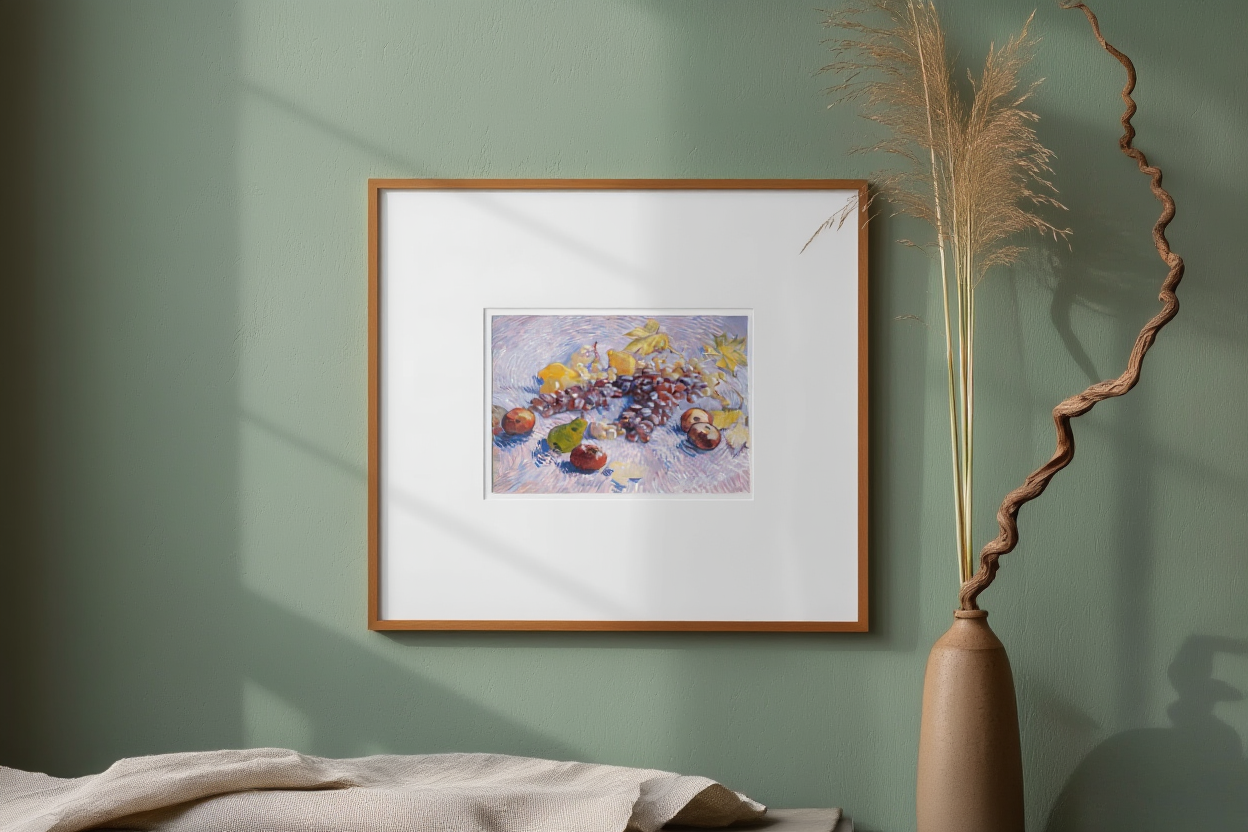 Vincent Van Gogh - Apples, Pears, Lemons and Grapes