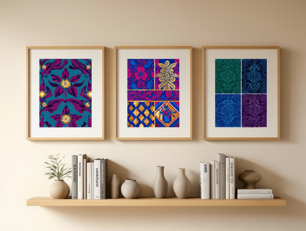 Émile-Allain Séguy – Botanical Art Deco Trio - 3 Prints Mix & Match