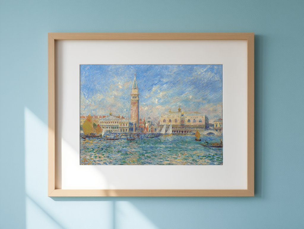 Auguste Renoir -  Venice 'The Doge's Palace'